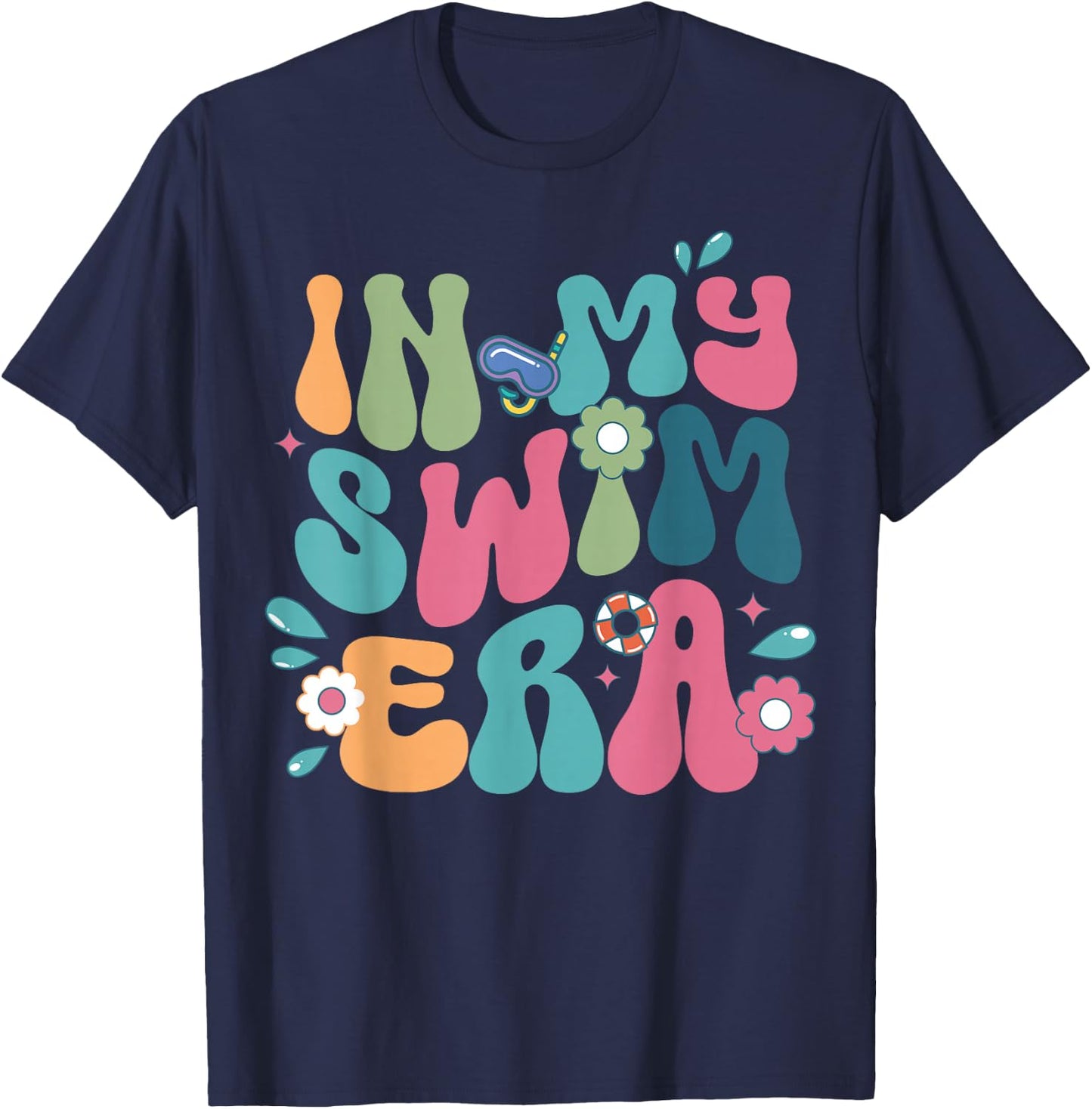 In My Swim Era T-Shirt - T-Shirt | Navy