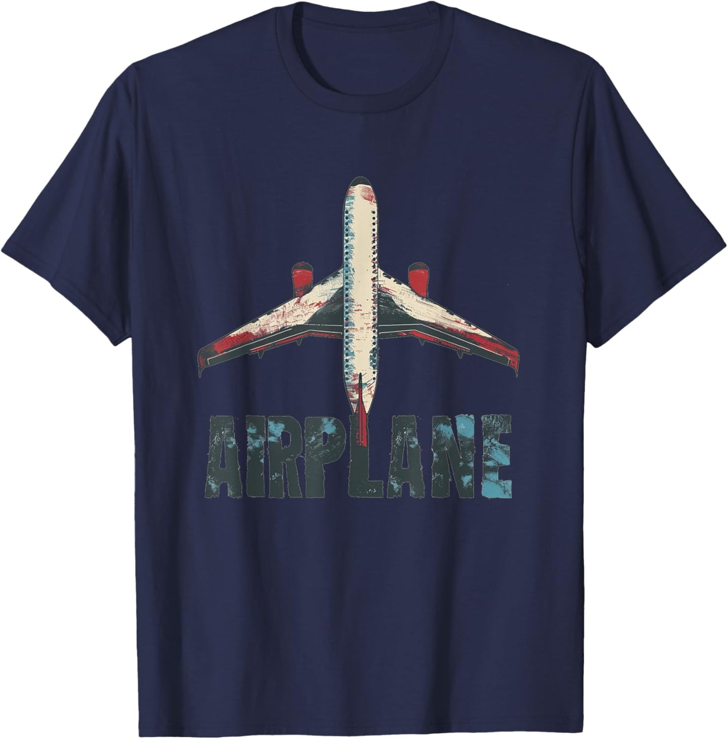 Pretty Airplane Costume for Boys and Girls T-Shirt - T-Shirt | Navy
