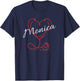 MONICA Nurse Gift Cute Doctor Designer Personalized Nurse T-Shirt - T-Shirt | Navy
