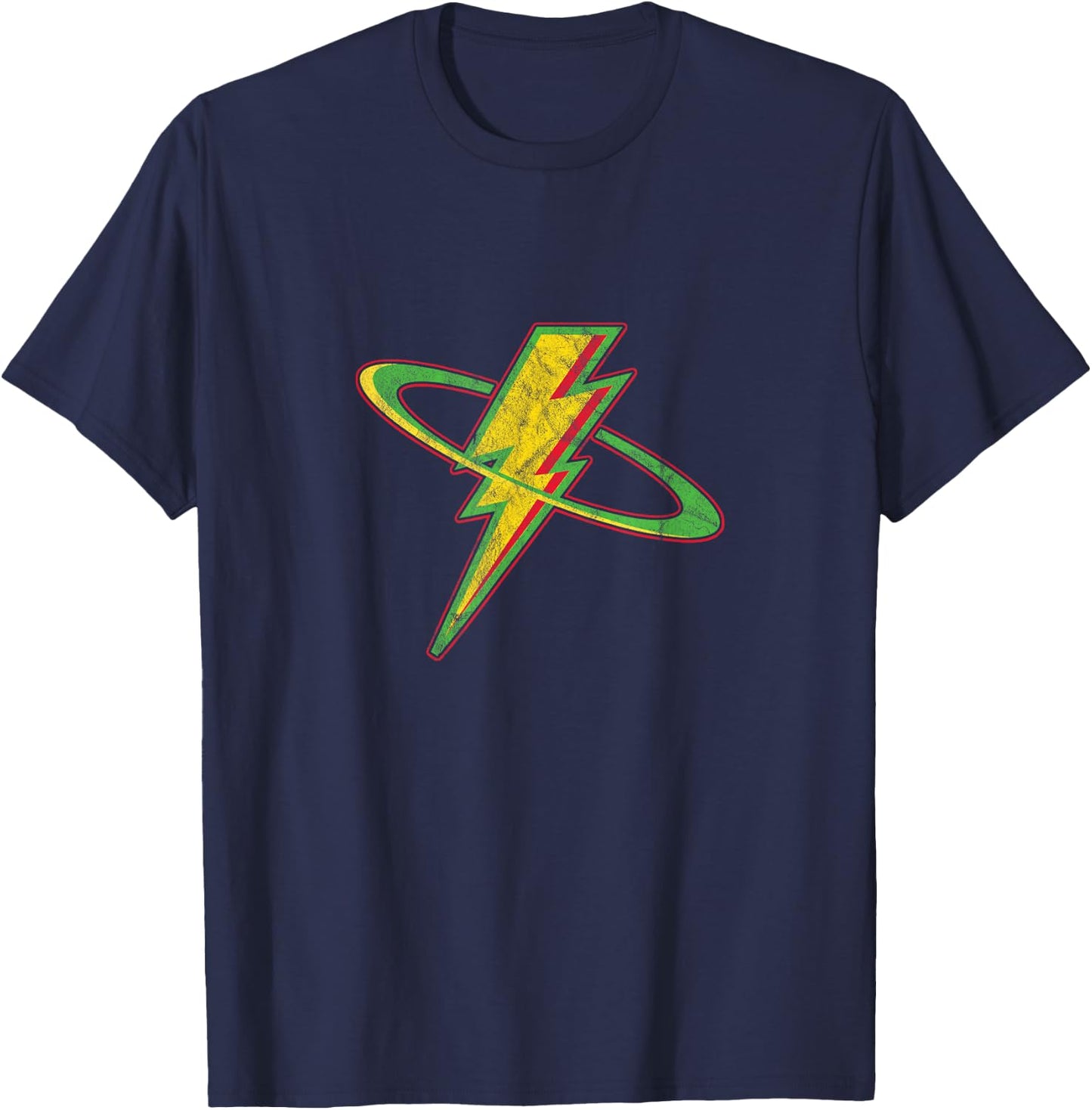 Electrician Bolt Electrical Engineer Voltage Hero T-Shirt - T-Shirt | Navy