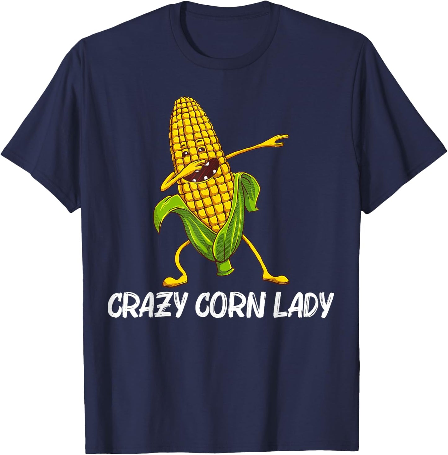 Funny Corn Gift Mom Corn On The Cob Costume Farmer T-Shirt - T-Shirt | Navy