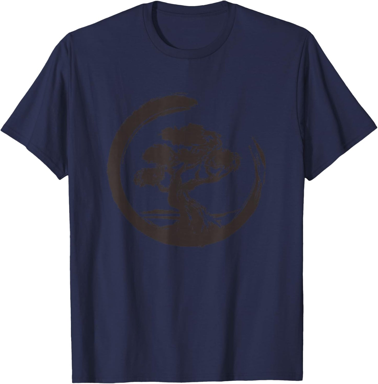 Bonsai Tree Japan Zen Japanese Bonsai Tree Gift T-Shirt - T-Shirt | Navy