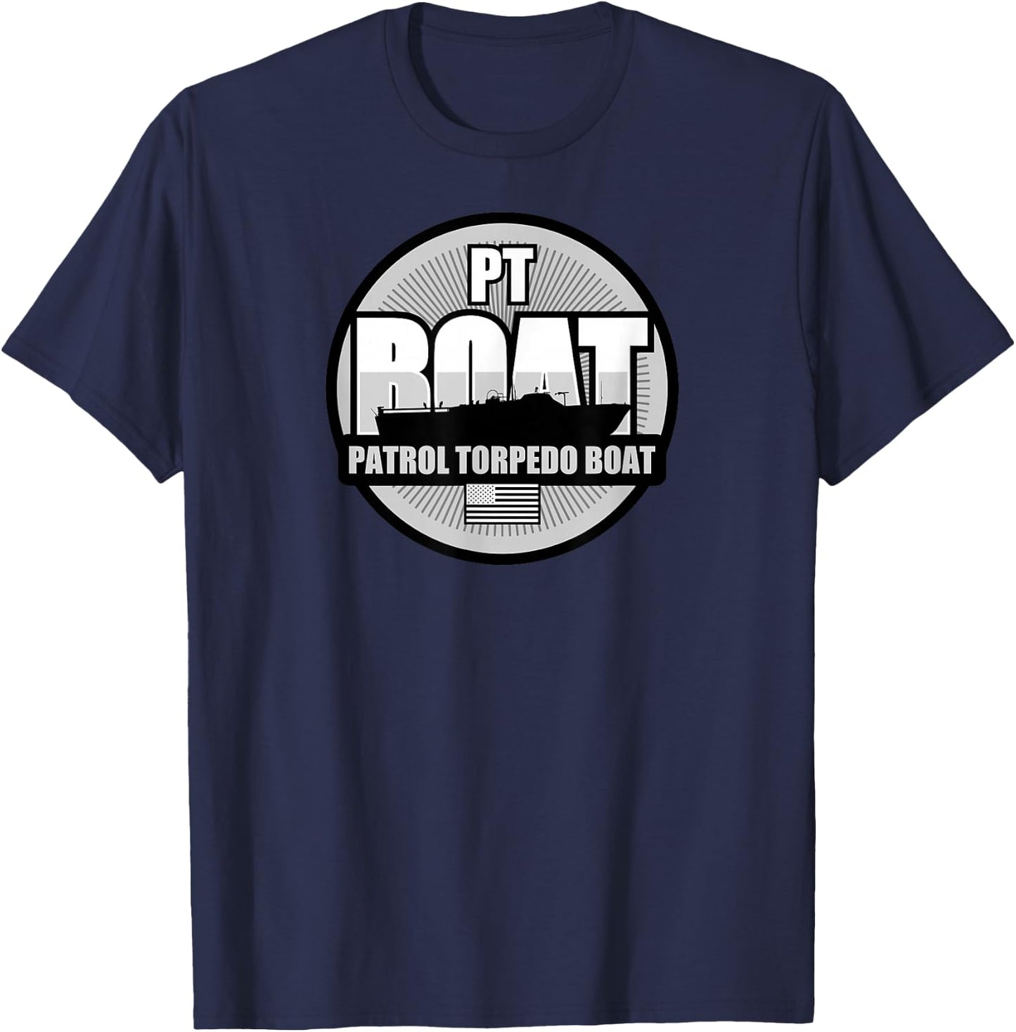 WW2 PT Boat T-Shirt - T-Shirt | Navy