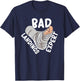 Get Well Soon Broken Leg Foot Cast Joke Bad Landings Expert T-Shirt - T-Shirt | Navy