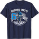 Riding Into 6 Years Old 6th Birthday Boy Dirt Bike Party T-Shirt - T-Shirt | Navy