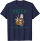 TGIF Thank God I Fish Funny Fishing T-Shirt - T-Shirt | Navy
