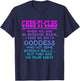 Chesticles Amazing Brave Goddess Feminist Empowerment Breast T-Shirt - T-Shirt | Navy