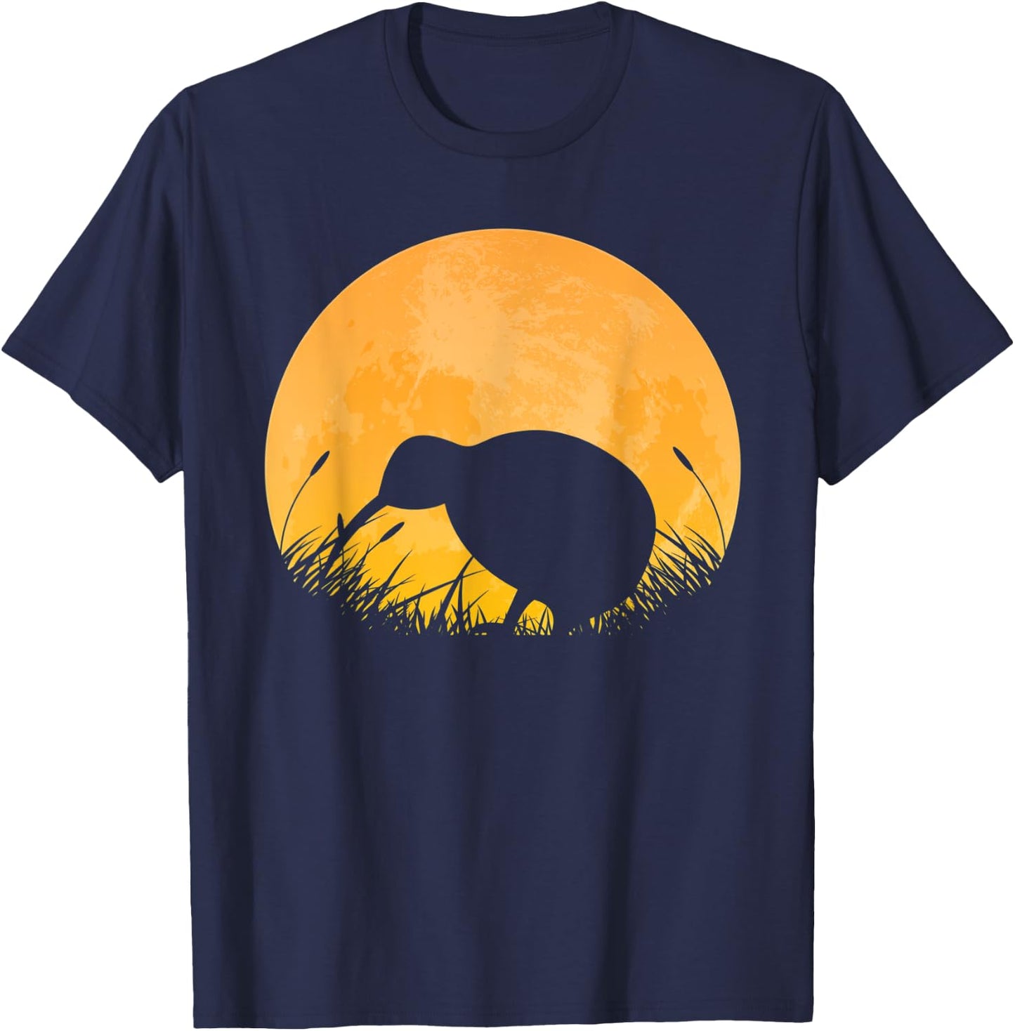 Kiwi Easy Halloween Outfit Bird Animal Moon Costume Gift T-Shirt - T-Shirt | Navy