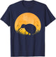 Kiwi Easy Halloween Outfit Bird Animal Moon Costume Gift T-Shirt - T-Shirt | Navy