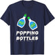 Popping Bottles - Ranch Dressing T-Shirt - T-Shirt | Navy