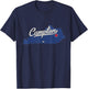 Campton Kentucky KY Map T-Shirt - T-Shirt | Navy