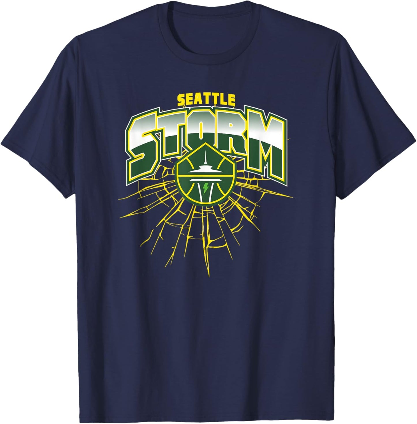 WNBA Seattle Storm Record Breaker T-Shirt - T-Shirt | Navy