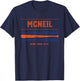 Jeff McNeil Vintage Baseball Bat Gameday T-Shirt - T-Shirt | Navy