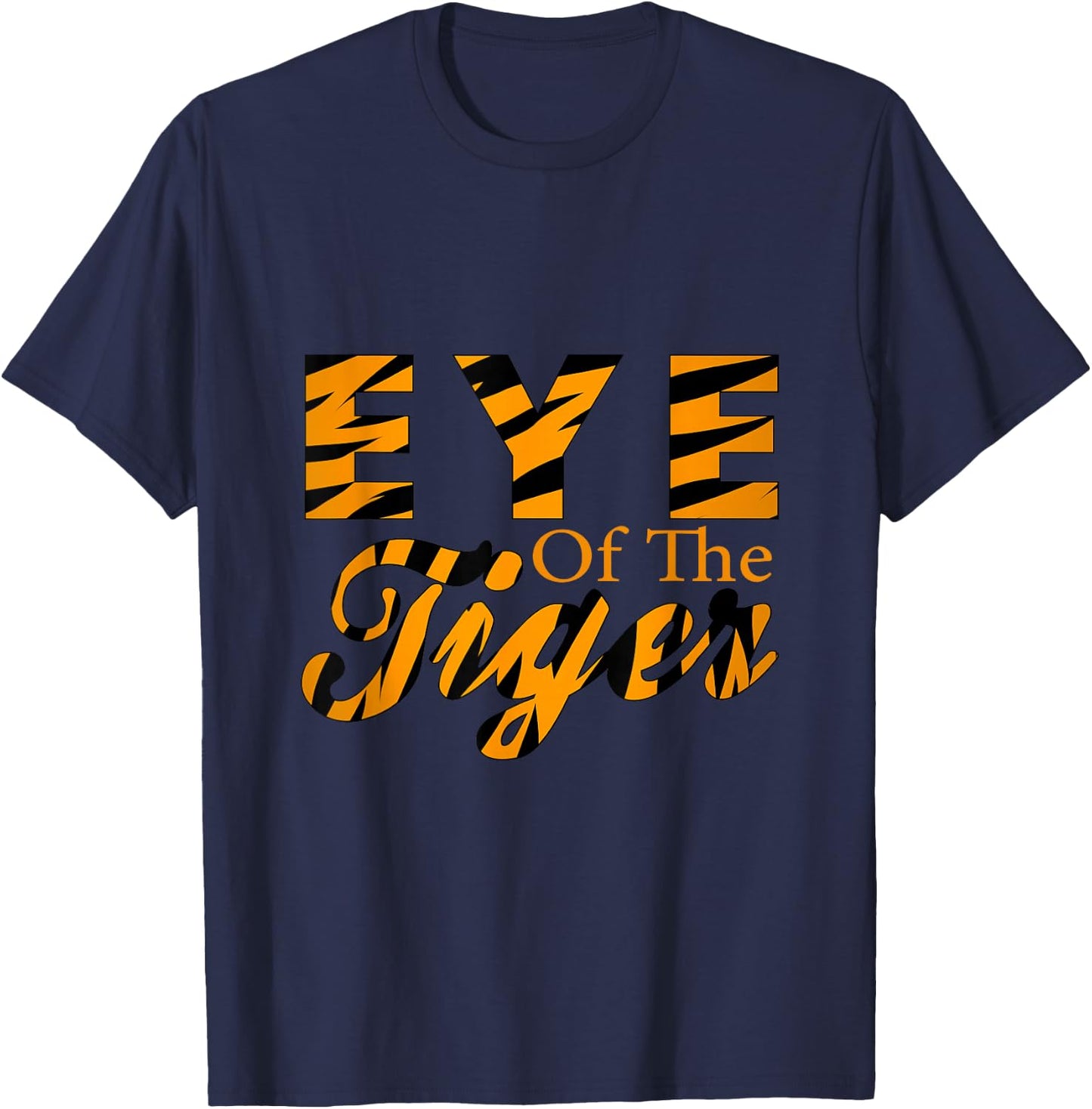 Eye Of The Tiger T-Shirt - T-Shirt | Navy