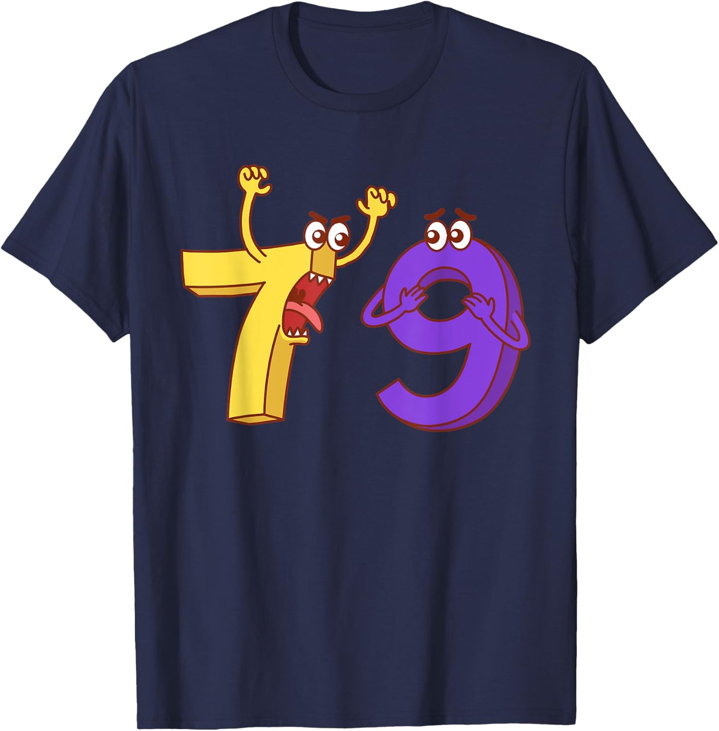 7 Ate 9 T-Shirt - T-Shirt | Navy