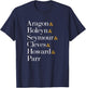 Six Wives of Henry VIII - Aragon, Boleyn, Seymour, Cleves... T-Shirt - T-Shirt | Navy