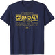 Star Wars Best Grandma in the Galaxy Birthday Mother’s Day T-Shirt - T-Shirt | Navy