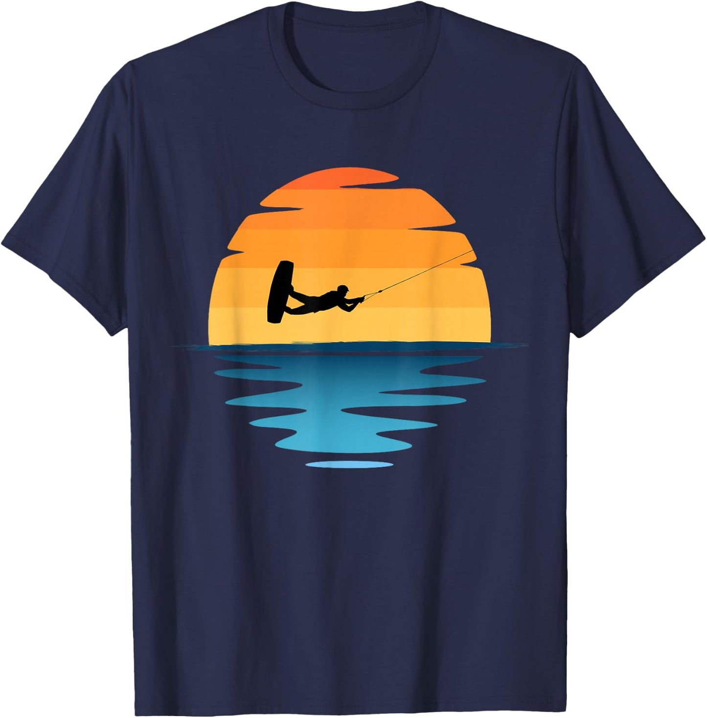 Wakeboarding Funny Wakeboard Gift Slogan T-Shirt - T-Shirt | Navy
