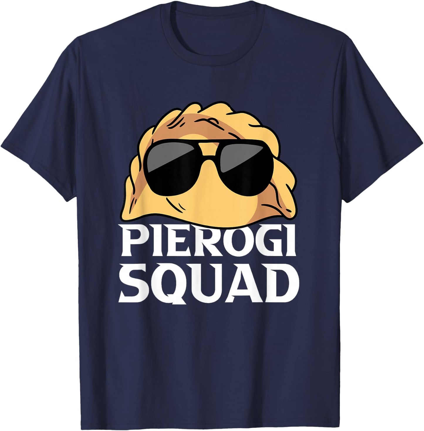 Pierogi Squad Polish Food Poland Funny T-Shirt - T-Shirt | Navy