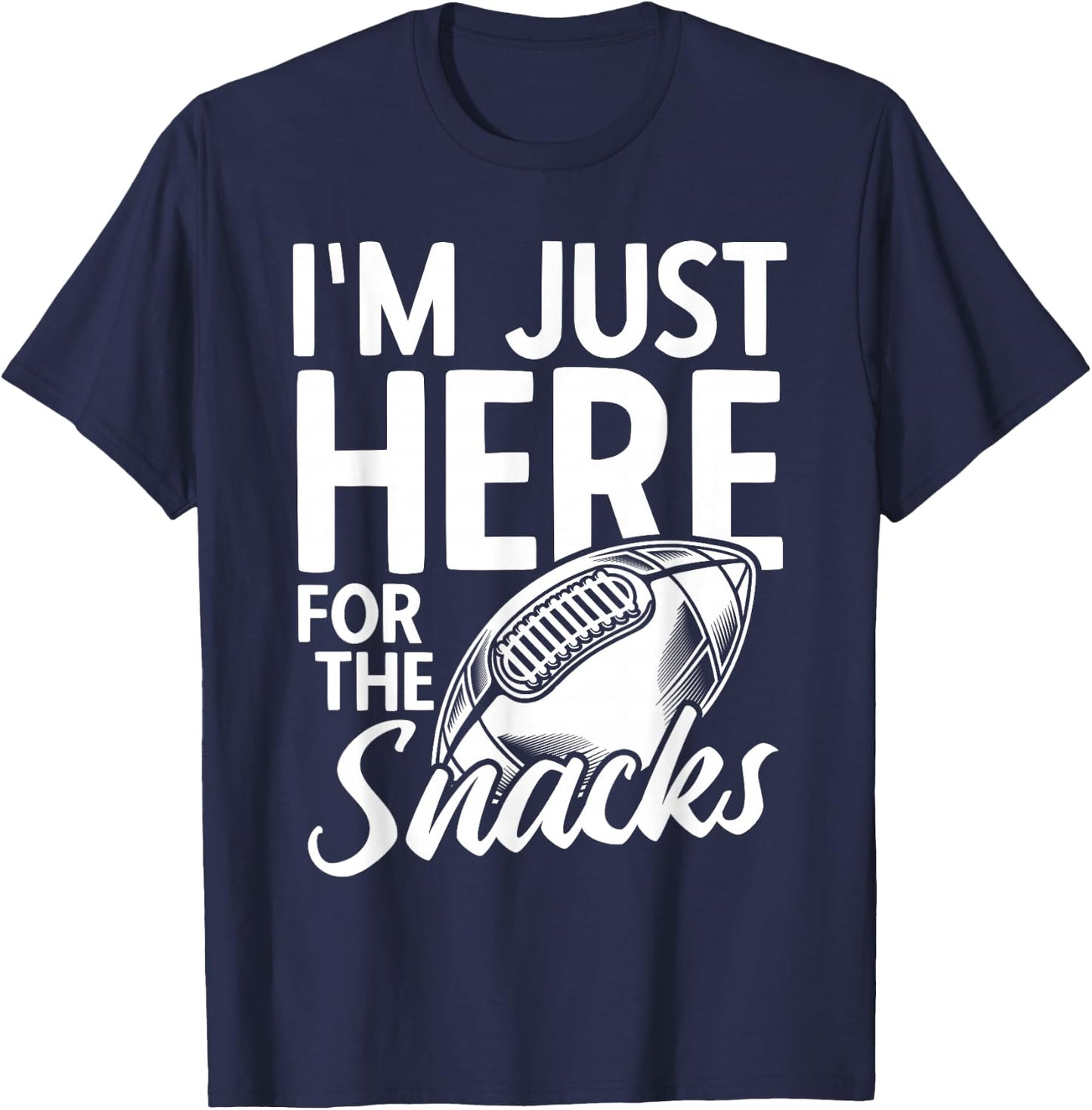 American Football Rugby Sport Graphic Season Football T-Shirt - T-Shirt | Navy