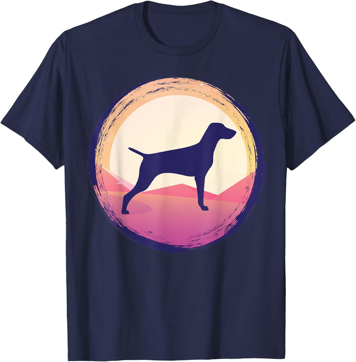 Weimaraner Dog Breed T-Shirt - T-Shirt | Navy