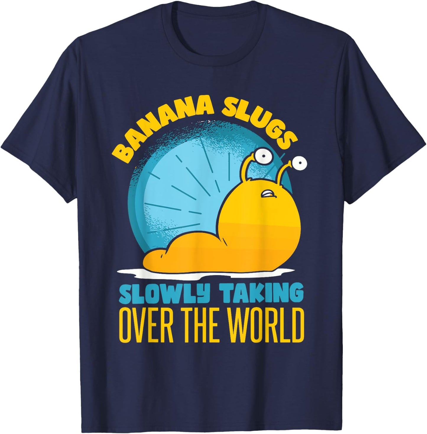 Banana Slug Boys Kids Toddler T-Shirt - T-Shirt | Navy