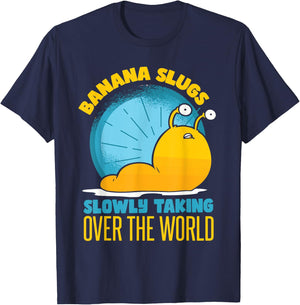 Banana Slug Boys Kids Toddler T-Shirt - T-Shirt | Navy