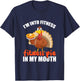 I'm Into Fitness Fit'ness Pumpkin Pie In My Mouth Workout T-Shirt - T-Shirt | Navy