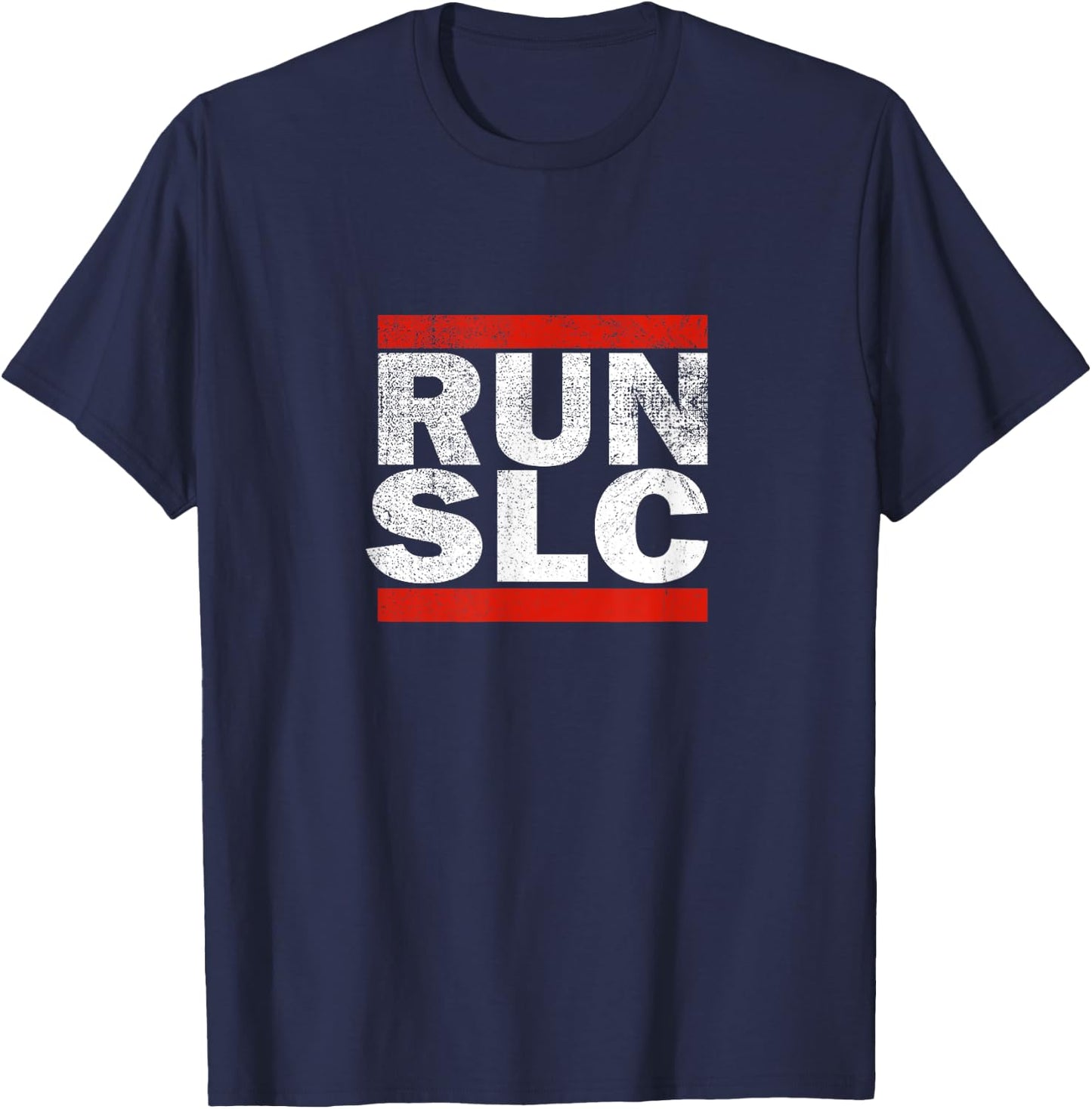 Run SLC Salt Lake City T-Shirt - T-Shirt | Navy