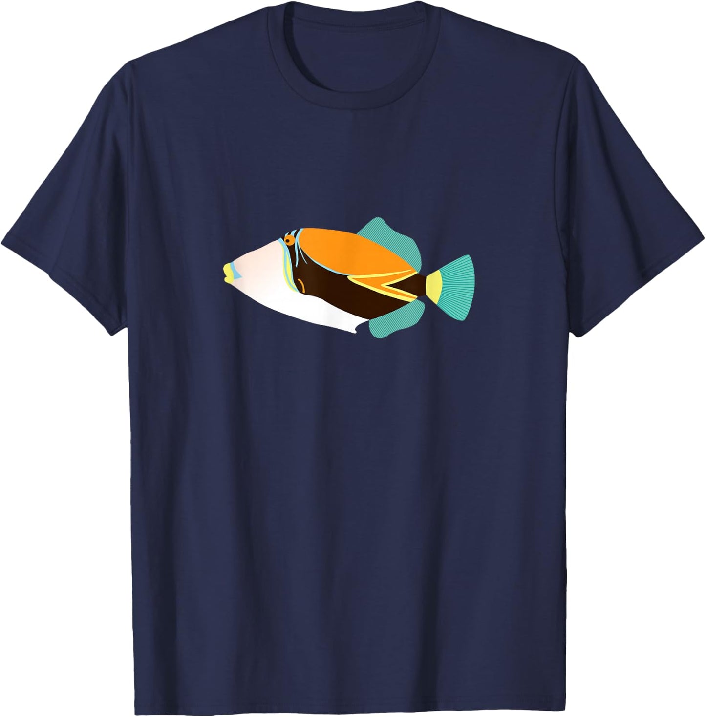 Humuhumunukunukuapu'a Hawaii State Fish T-Shirt - T-Shirt | Navy