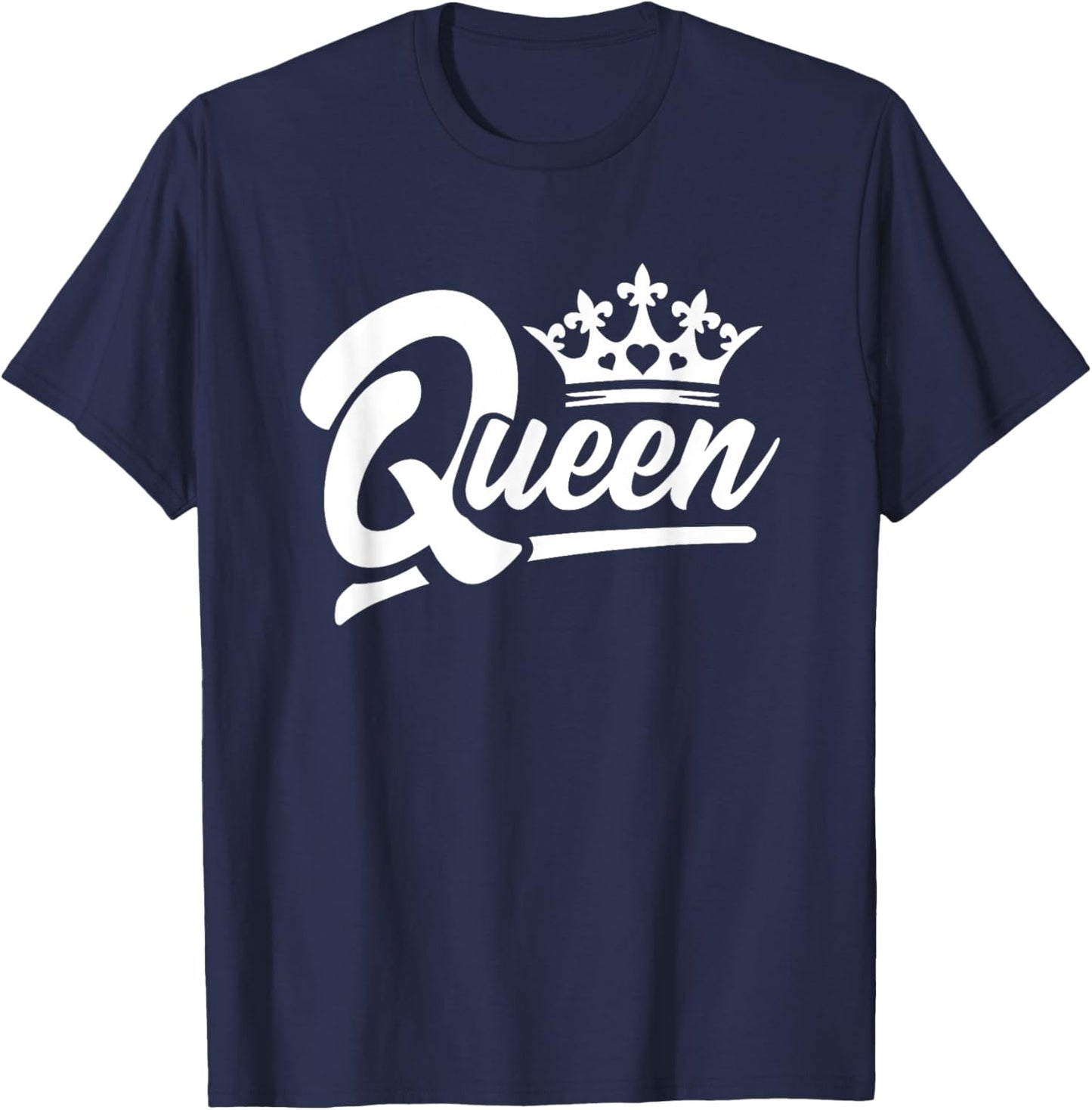 Queen Hearts Halloween Costume - Valentines Queen of Hearts T-Shirt - T-Shirt | Navy