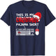 This Is My Christmas Pajama Funny Gaming Gamer Keyboard PC T-Shirt - T-Shirt | Navy