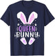 I'm The Queen Bunny Easter Day Bunny Family Matching Style T-Shirt - T-Shirt | Navy