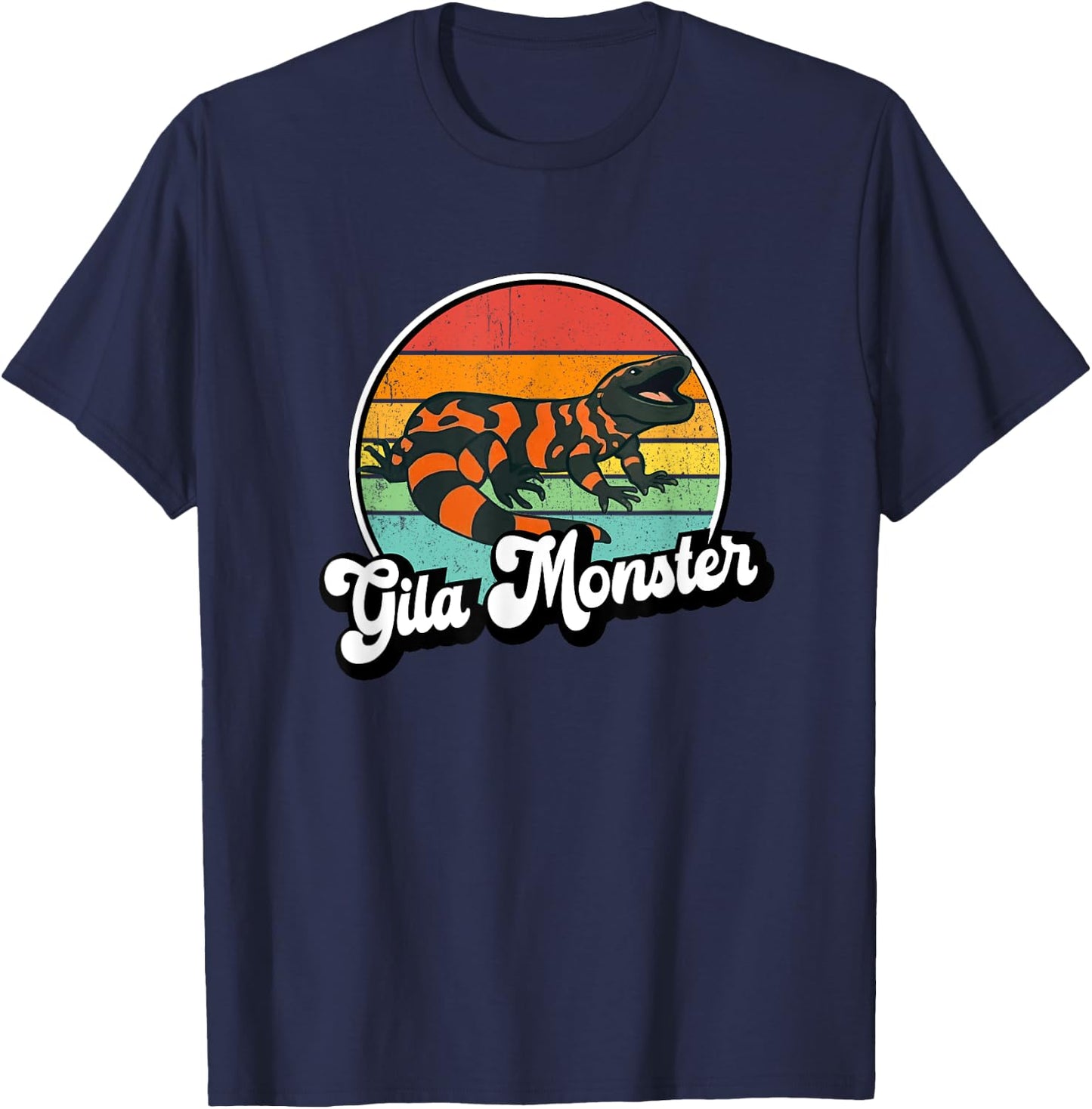 Gila Monster T-Shirt - T-Shirt | Navy