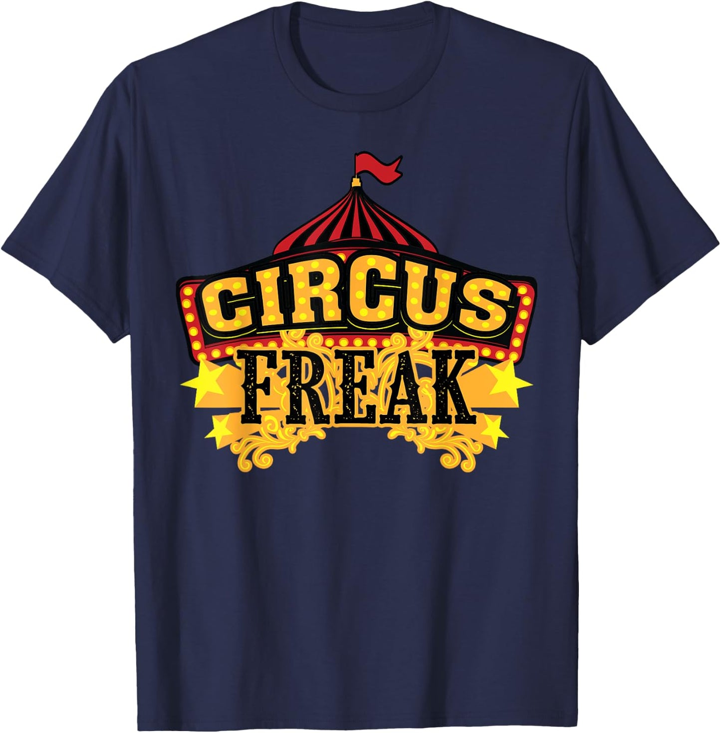 Funny Circus Freak Gift | Cute Carnival Fan Boys Girls Kids T-Shirt - T-Shirt | Navy
