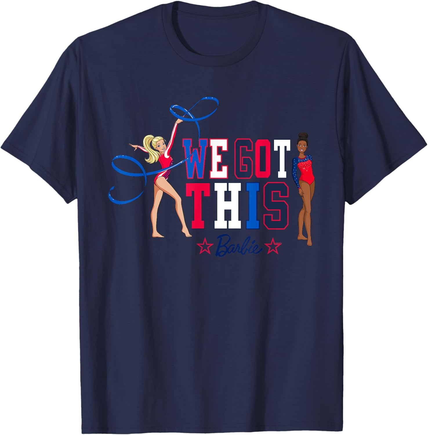 Barbie - We Got This - Gymnastics T-Shirt - T-Shirt | Navy