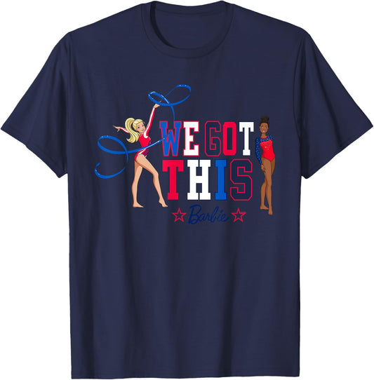 Barbie - We Got This - Gymnastics T-Shirt - T-Shirt | Navy