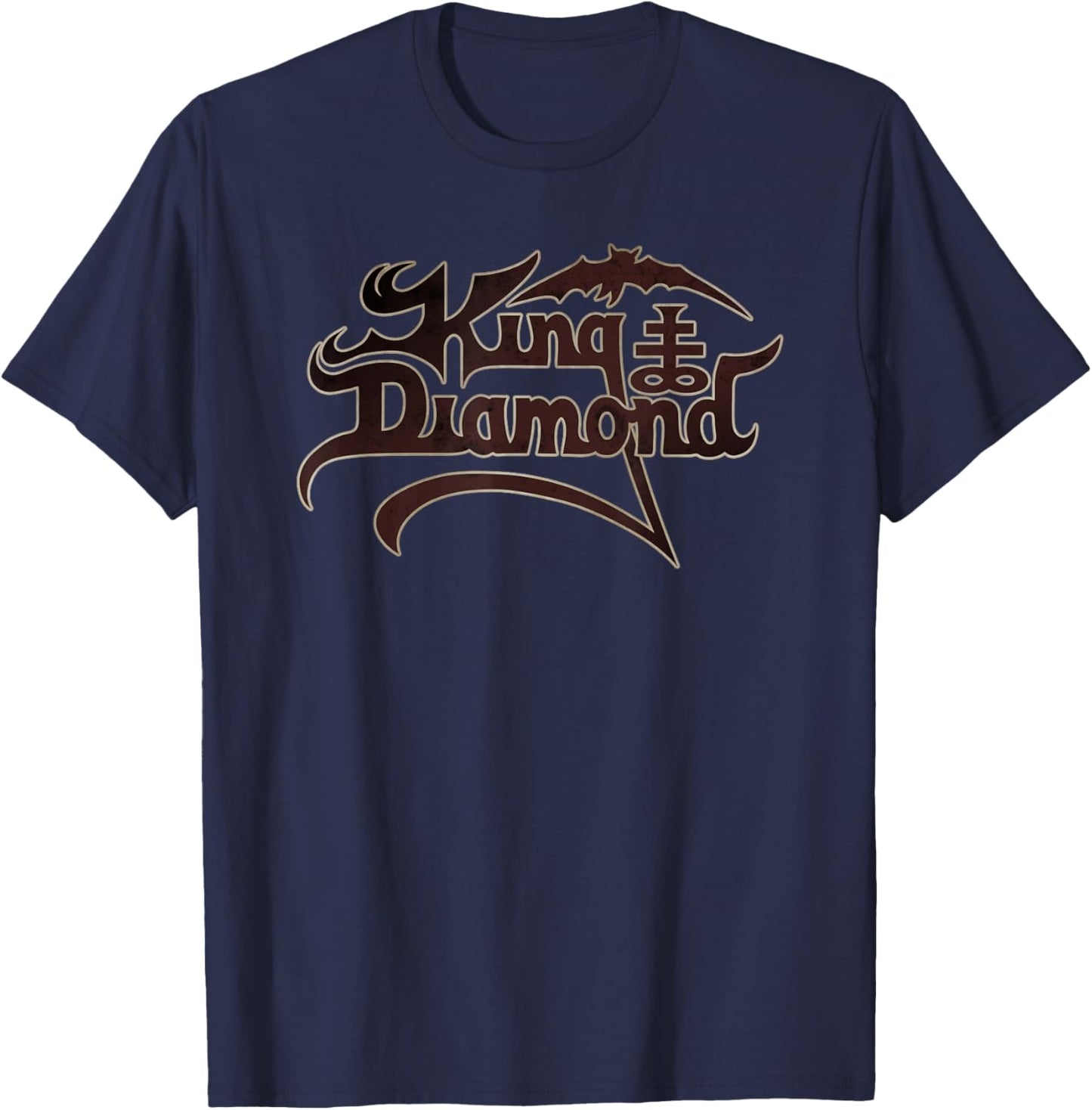 King Diamond Masquerade Of Madness , Small, Black T-Shirt - T-Shirt | Navy