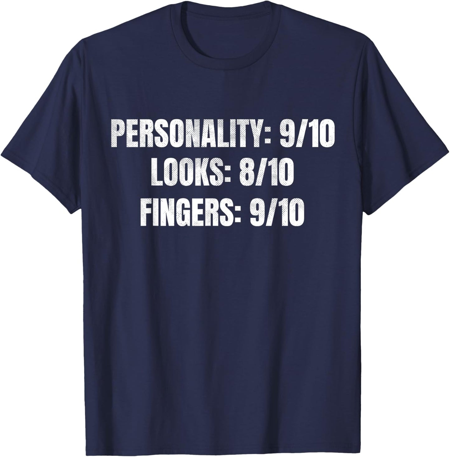 Finger Amputee Amputated Missing Finger Recovery T-Shirt - T-Shirt | Navy