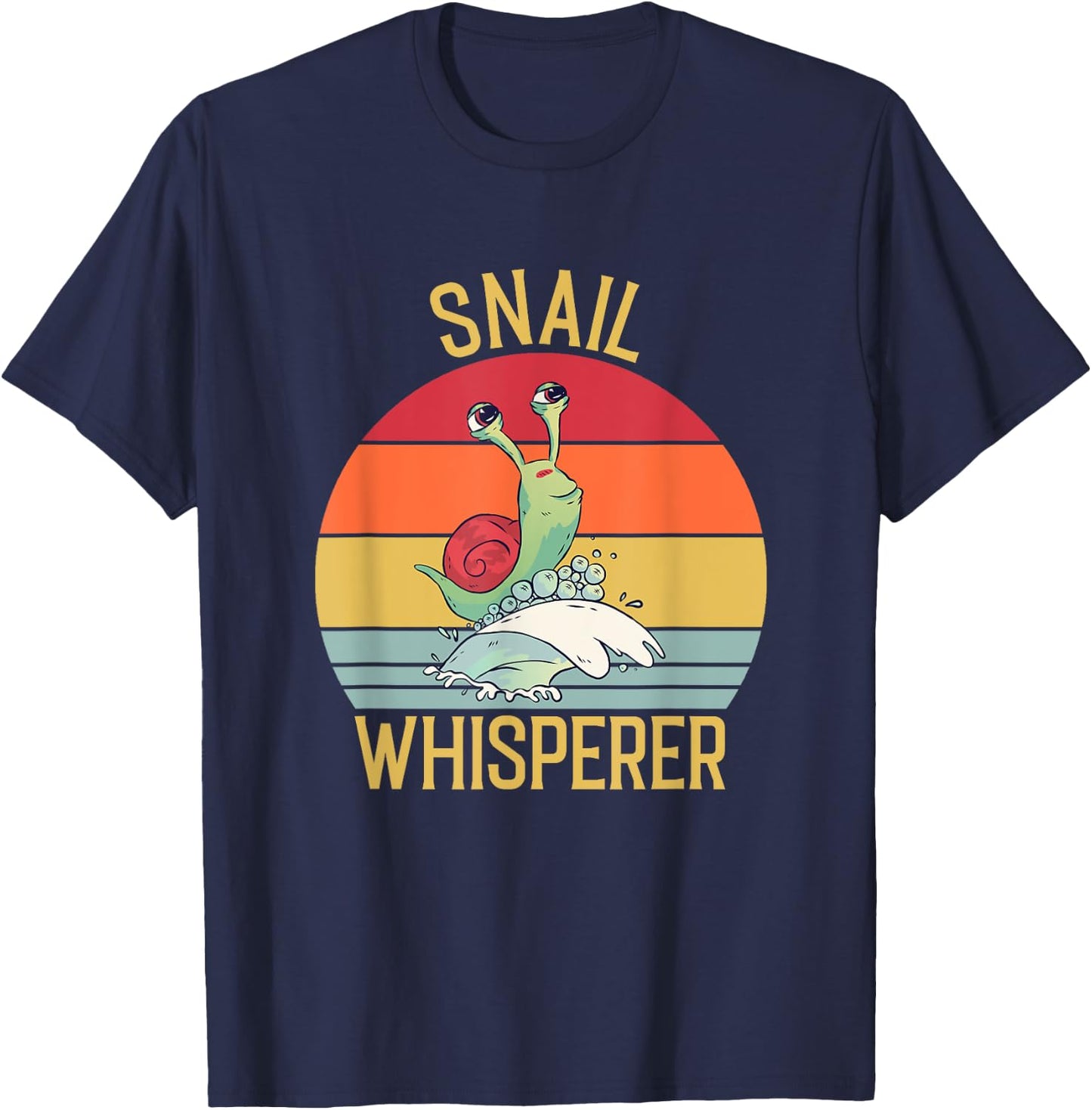 Snail Whisperer T-Shirt - T-Shirt | Navy