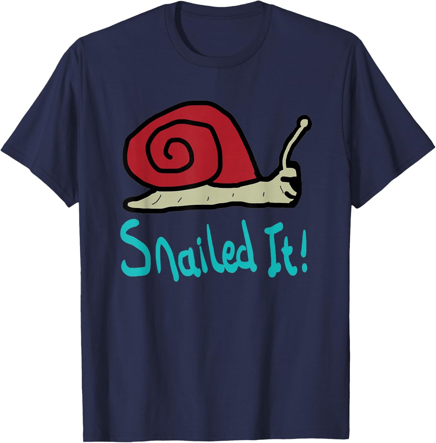 Snailed It T-Shirt - T-Shirt | Navy
