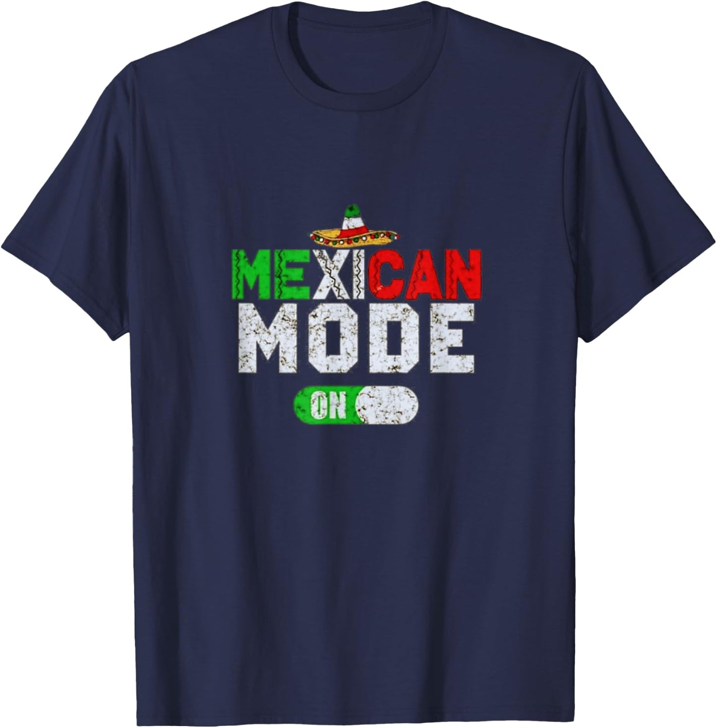 Mexican Mode Mexico Lover T-Shirt - T-Shirt | Navy