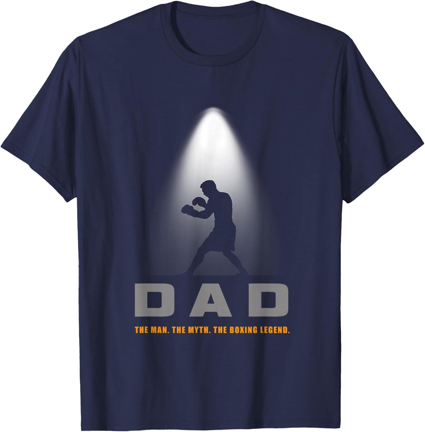 Boxing Dad Boxing Apparel - Boxing T-Shirt - T-Shirt | Navy