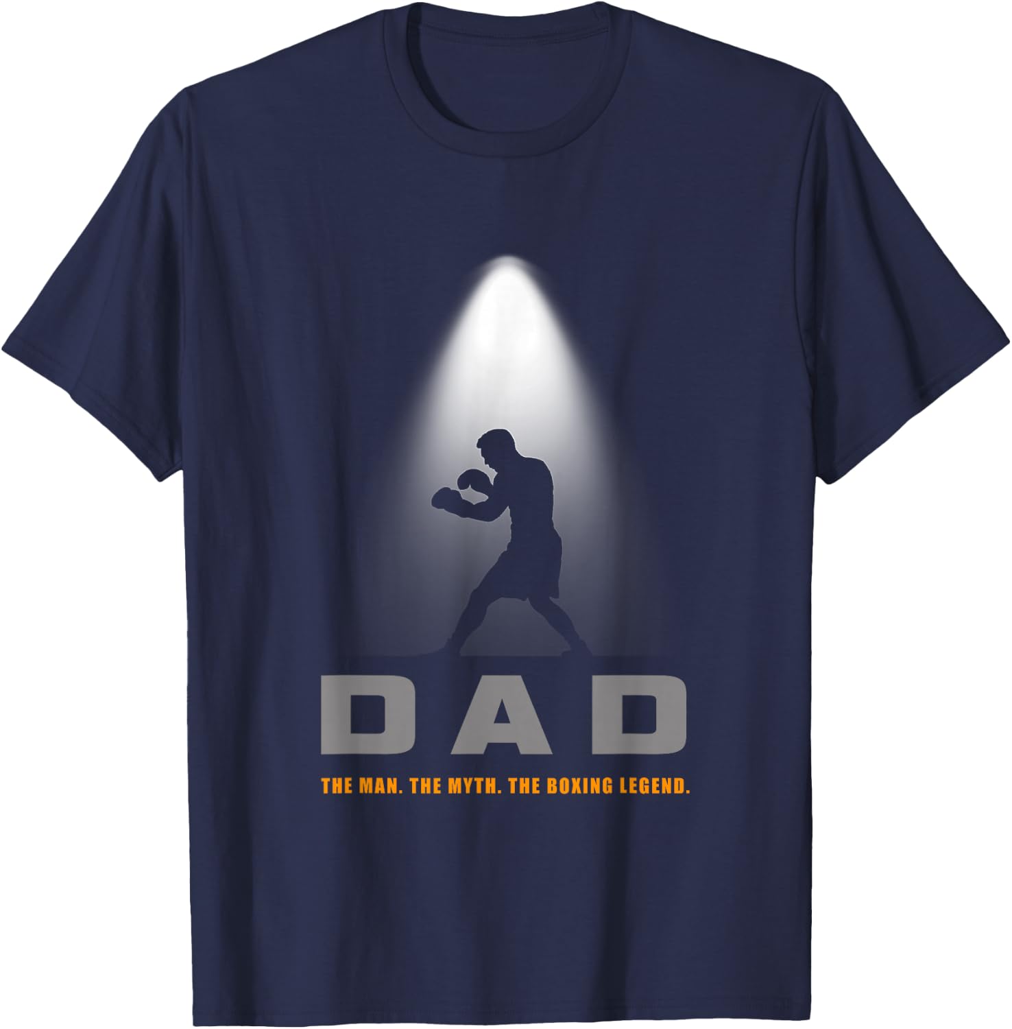 Boxing Dad Boxing Apparel - Boxing T-Shirt - T-Shirt | Navy