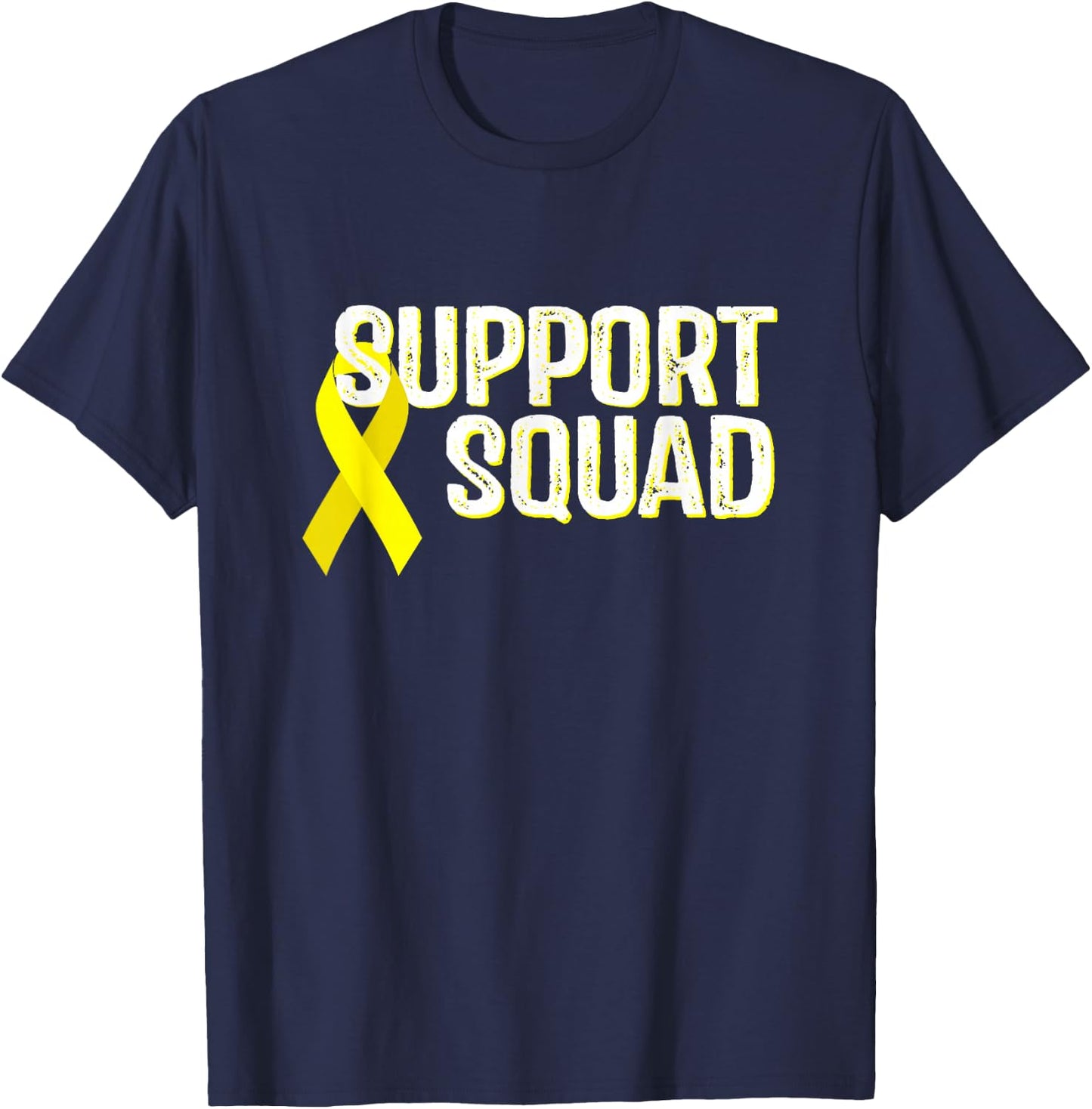 Myxoid Liposarcoma Awareness Support Squad T-Shirt - T-Shirt | Navy