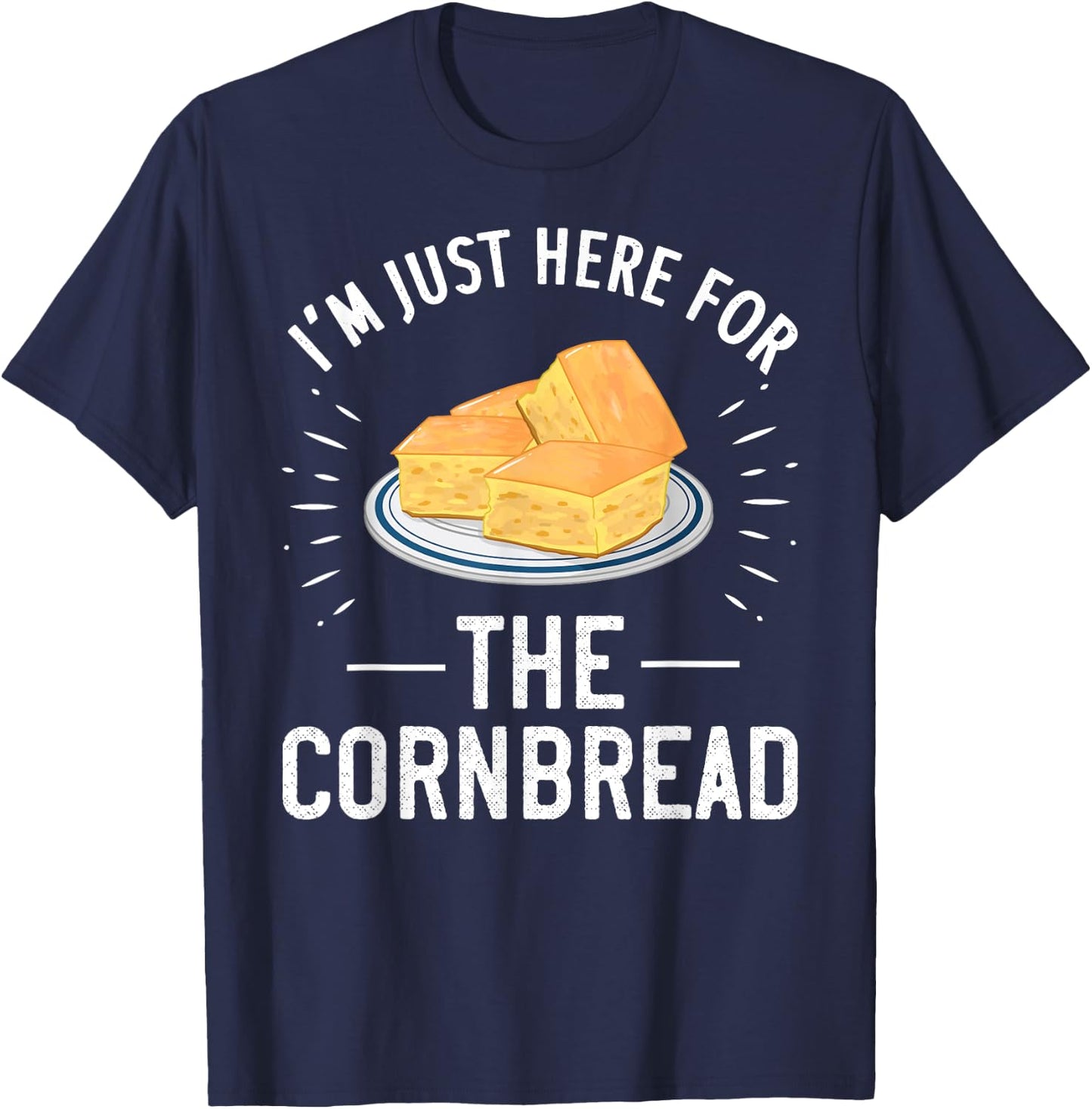 Cornbread Gift Funny Gluten Free T-Shirt - T-Shirt | Navy