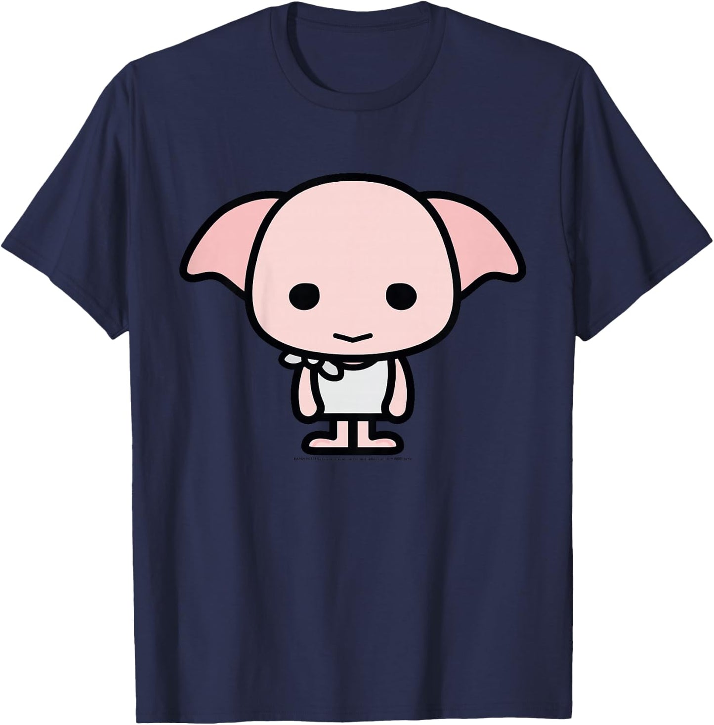 Kids Harry Potter Chibi Dobby Portrait T-Shirt - T-Shirt | Navy