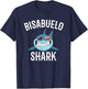 4th Of July Bisabuelo Shark Spanish Great Grandpa Patriotic Men T-Shirt - T-Shirt | Navy