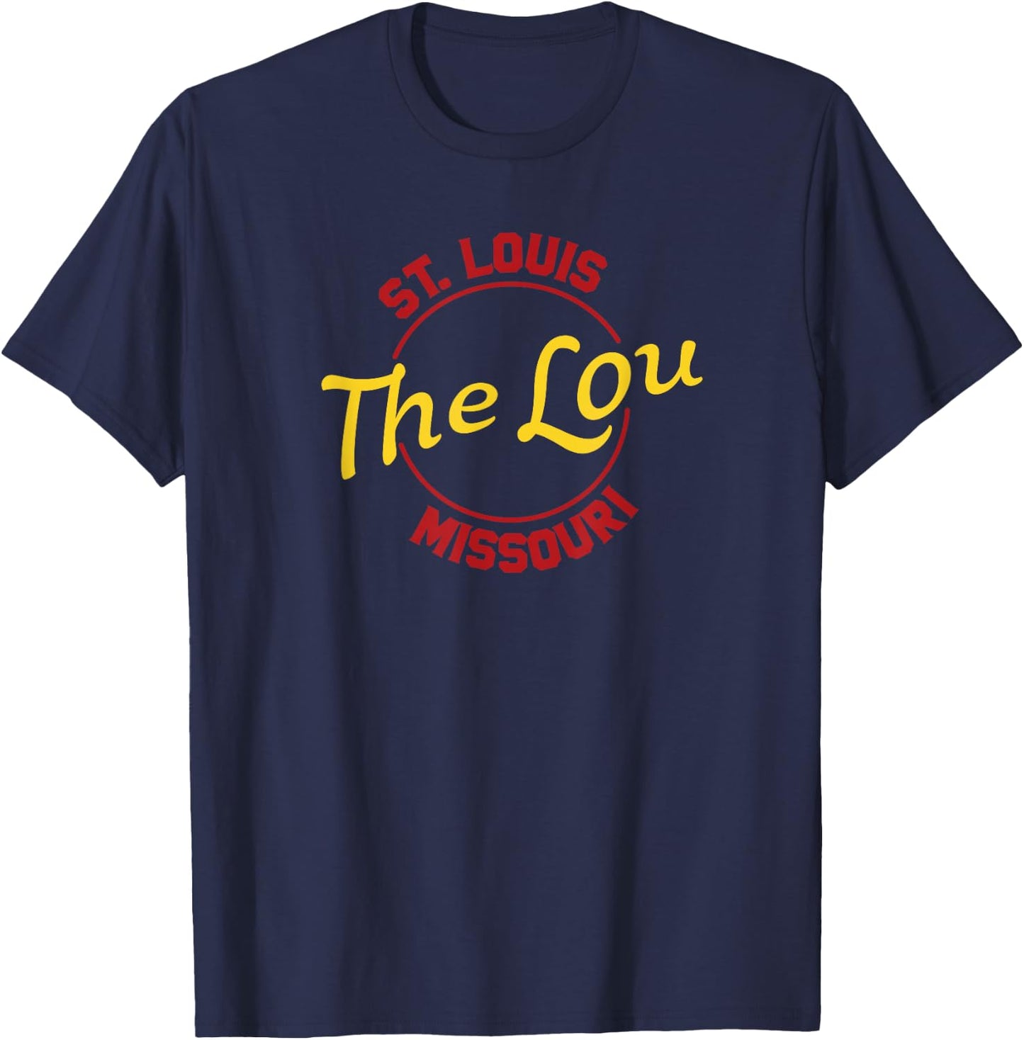 8 Twenty Three St Louis Missouri The Lou Missouri Retro Tourist - Vintage St Louis T-Shirt - T-Shirt | Navy