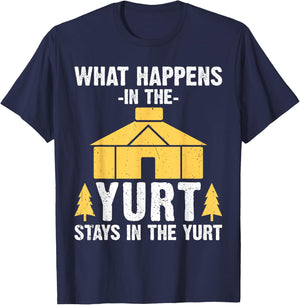 Yurt T-Shirt - T-Shirt | Navy